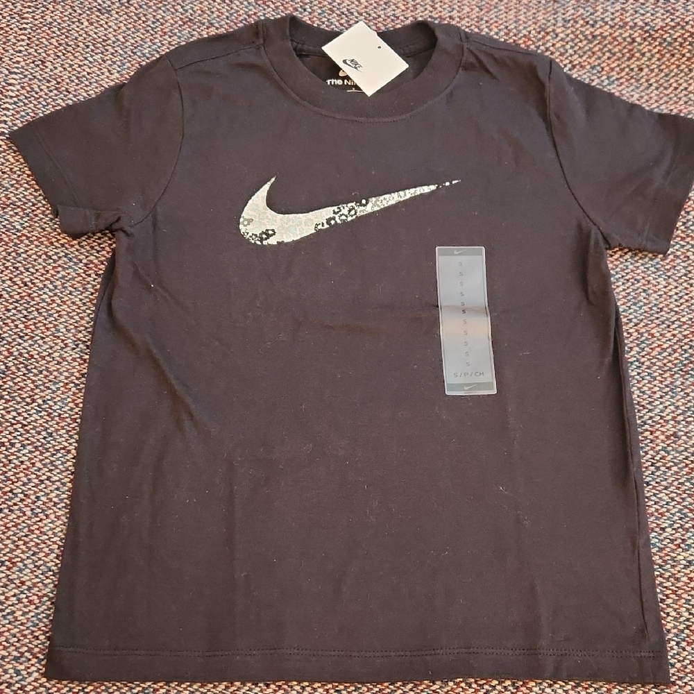 Boys Nike Black Short Sleeve Kids Tee